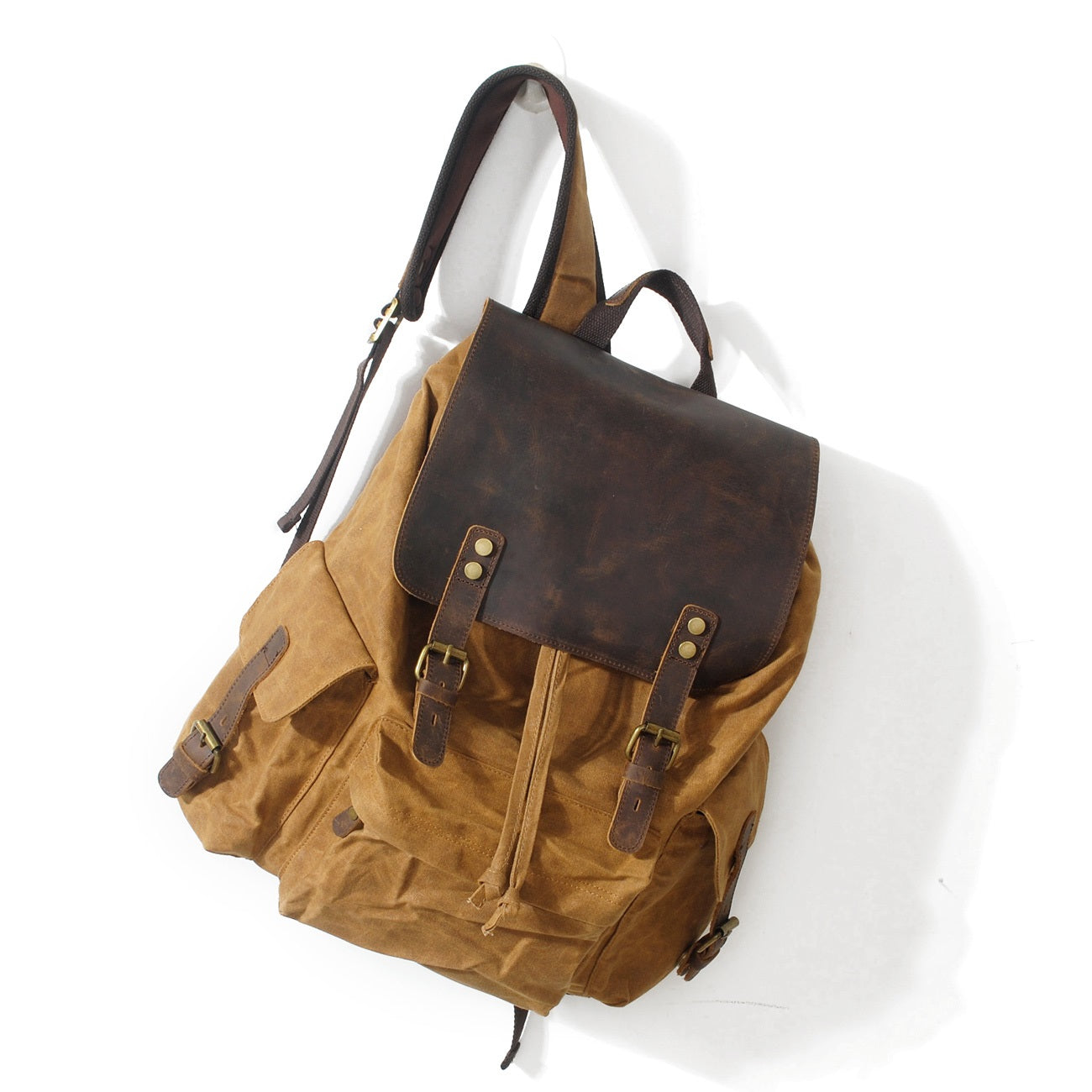 Waxed Canvas Rugzak | BalticTrail – Duurzaam en Stijlvol voor Avontuurlijke Reizigers