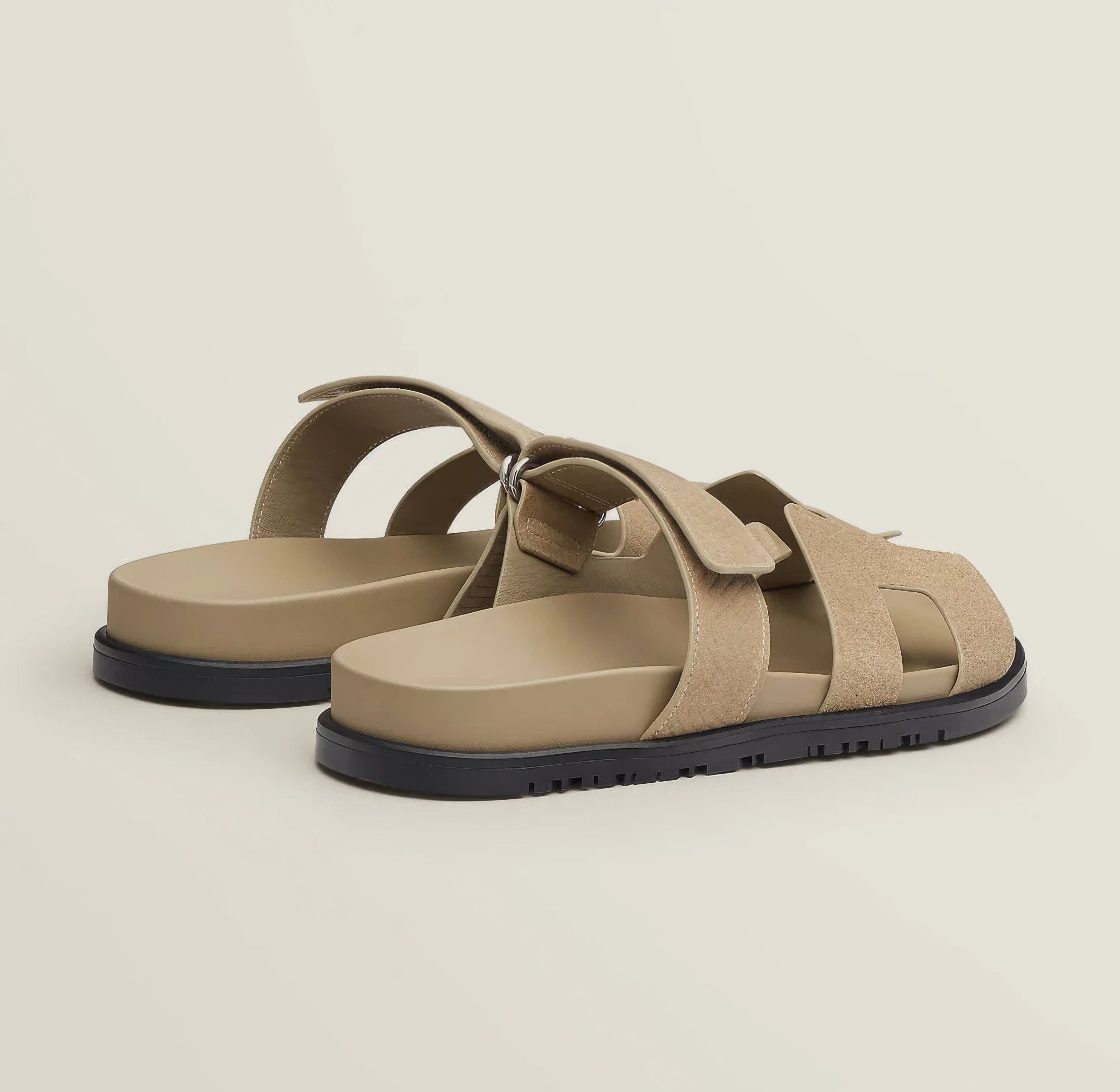 Elite Luxe - Leren Unisex Sandalen | Stijlvolle en Comfortabele Zomersandalen van Hoogwaardige Kwaliteit