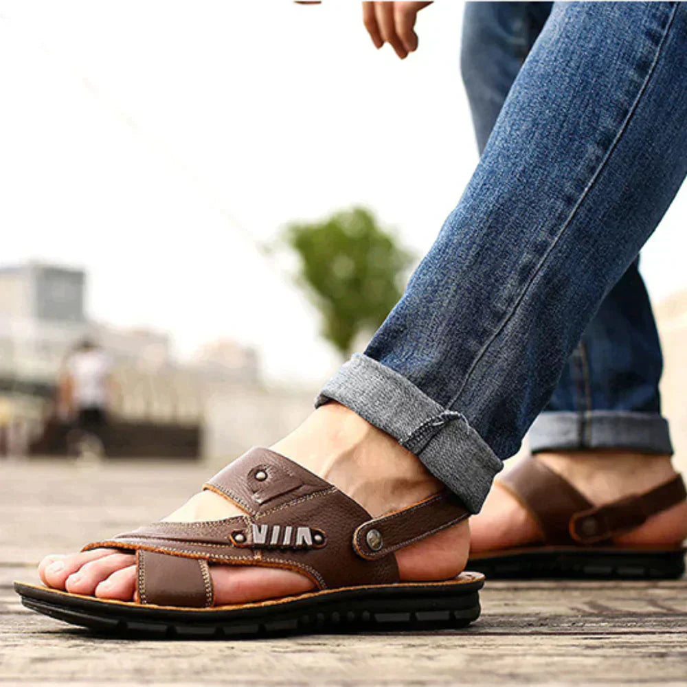 Max - Orthopedische Premium Sandalen voor Heren | Comfortabele en Stevige Zomersandalen