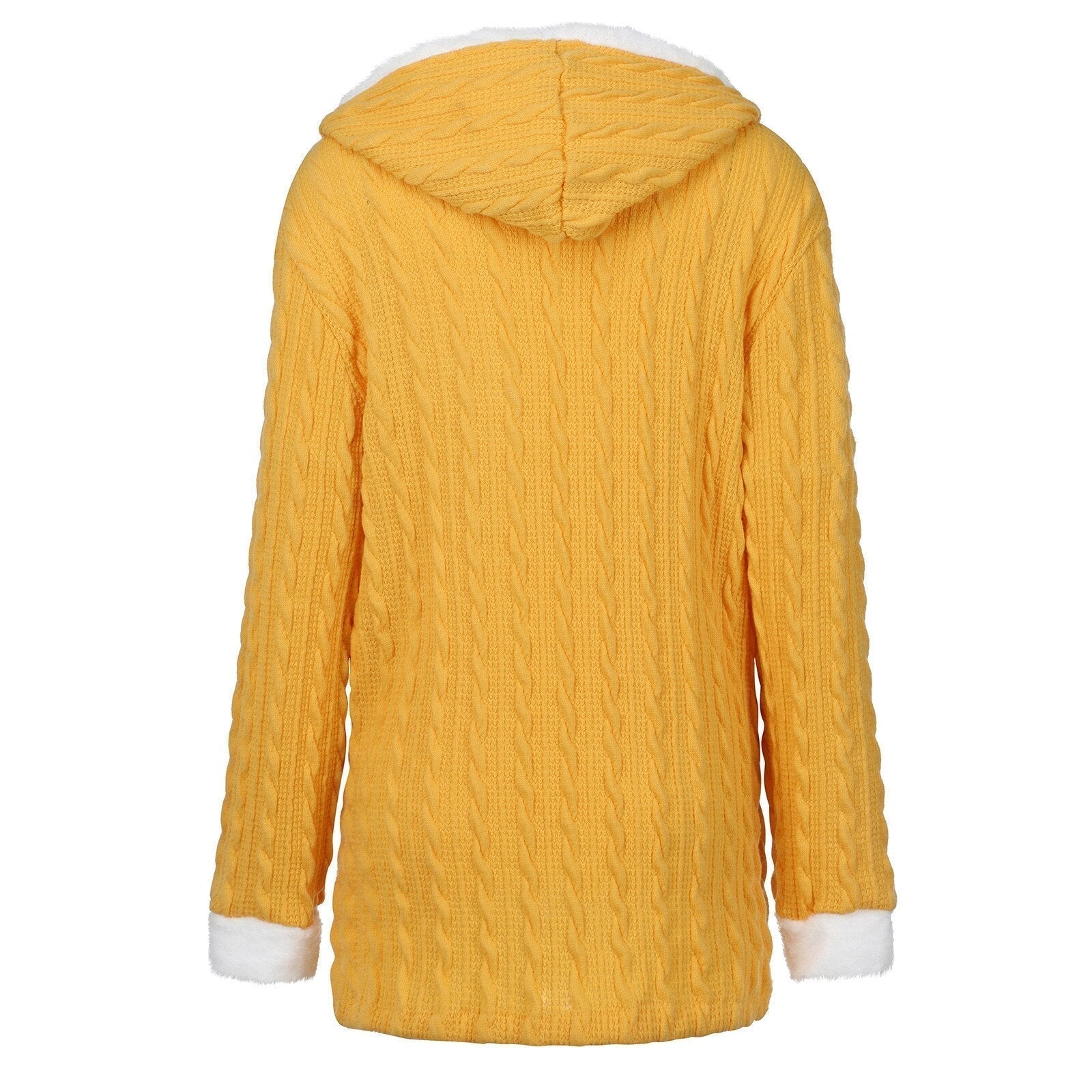 Gebreid Vest met Warme Capuchon voor Dames - Comfortabel en Stijlvol