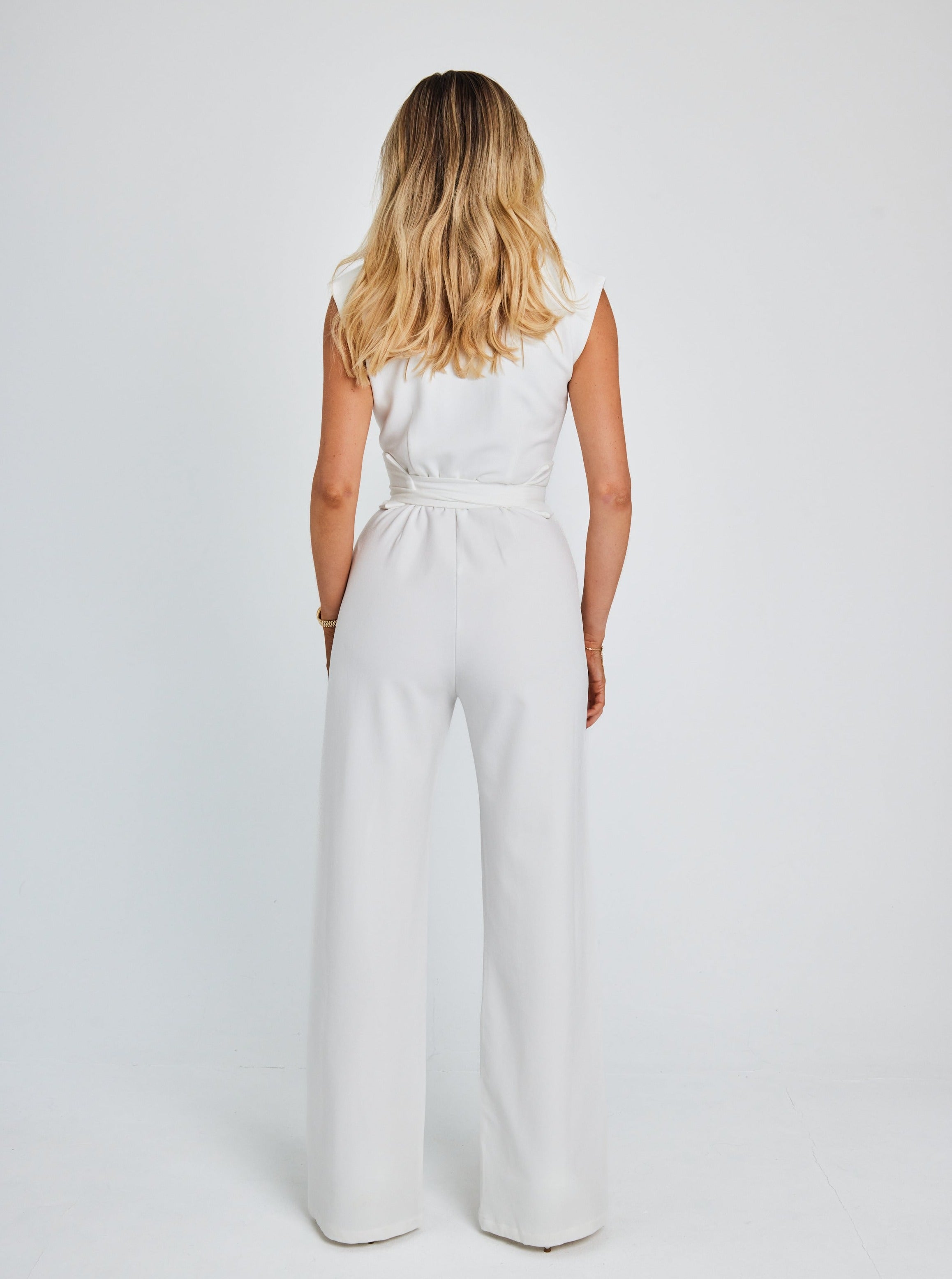 Livia - Mouwloze Jumpsuit met Elegante Flair | Stijlvol en Comfortabel