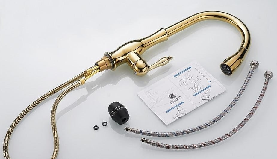 FlexiFlow - Uitschuifbare Keukenmengkraan | Stijlvolle en Functionele Kranen voor de Keuken