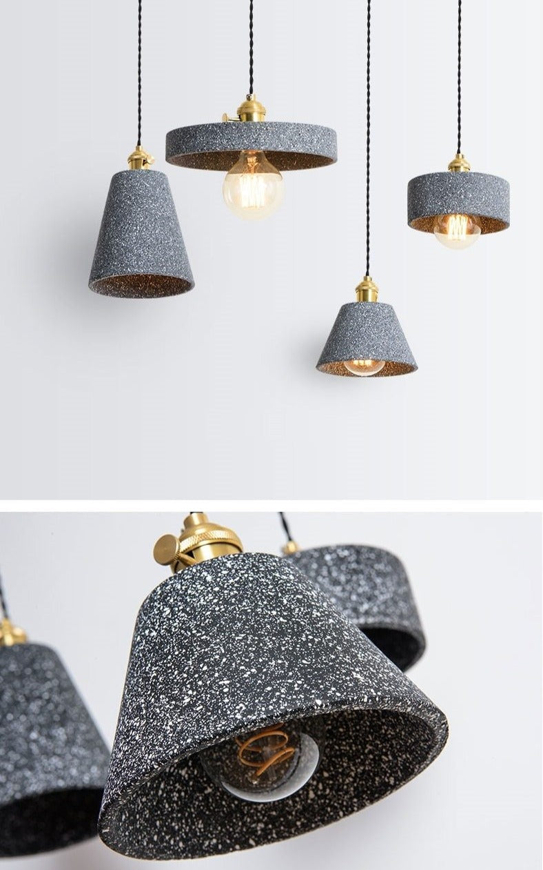 CementoGlow - Stijlvolle Cement Hanglamp voor een Industrieel Interieur