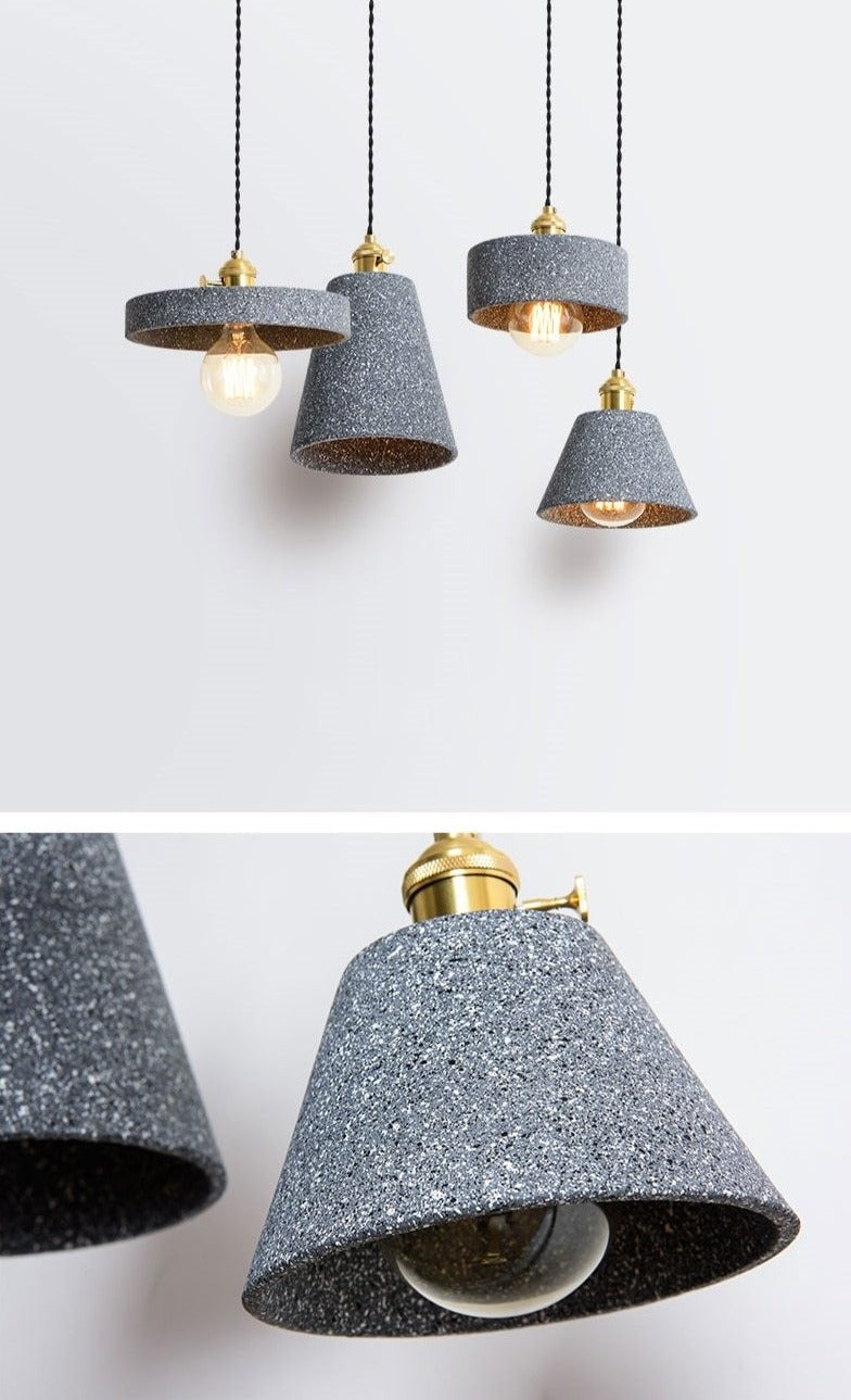CementoGlow - Stijlvolle Cement Hanglamp voor een Industrieel Interieur