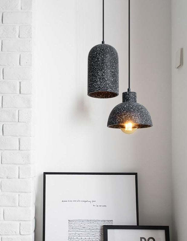 CementoGlow - Stijlvolle Cement Hanglamp voor een Industrieel Interieur