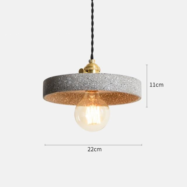 CementoGlow - Stijlvolle Cement Hanglamp voor een Industrieel Interieur