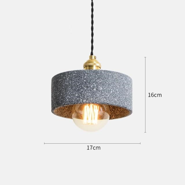 CementoGlow - Stijlvolle Cement Hanglamp voor een Industrieel Interieur