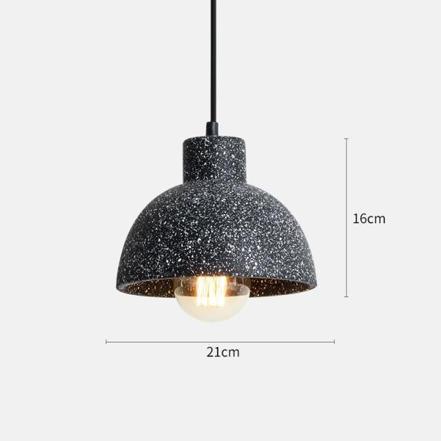 CementoGlow - Stijlvolle Cement Hanglamp voor een Industrieel Interieur