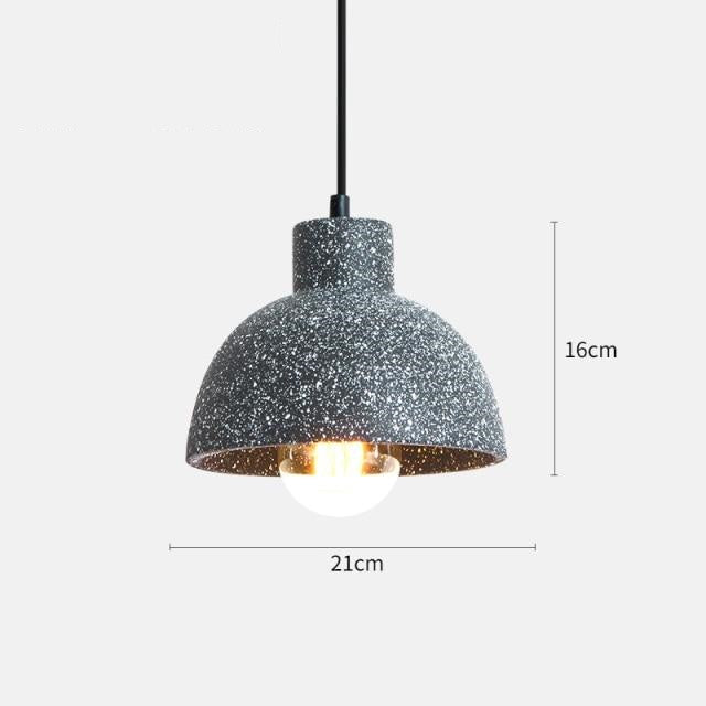 CementoGlow - Stijlvolle Cement Hanglamp voor een Industrieel Interieur
