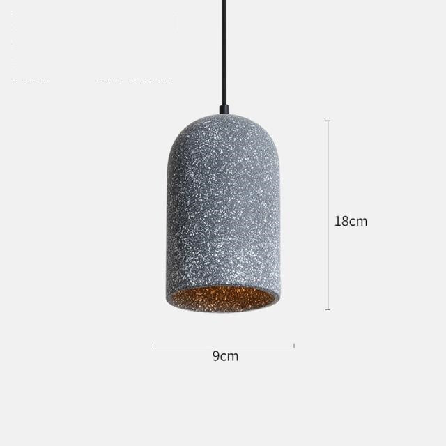 CementoGlow - Stijlvolle Cement Hanglamp voor een Industrieel Interieur