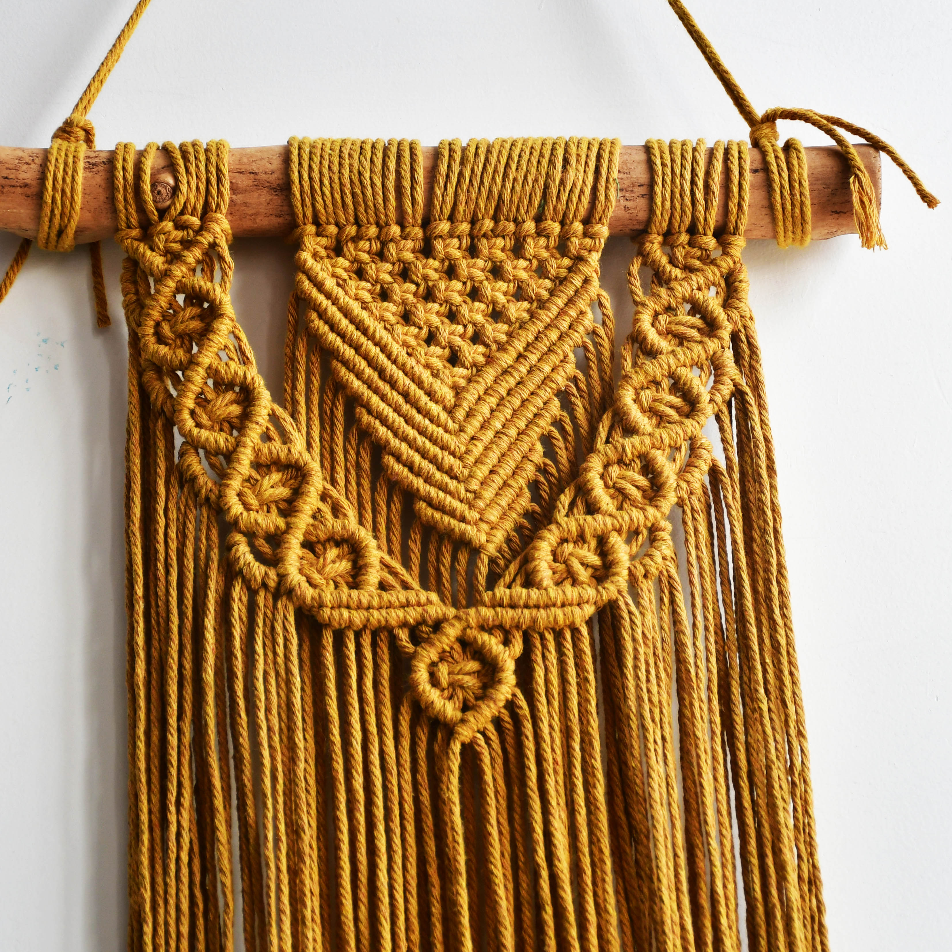 Boho Chic Macramé Wanddecoratie | Handgemaakte Boheemse Stijl