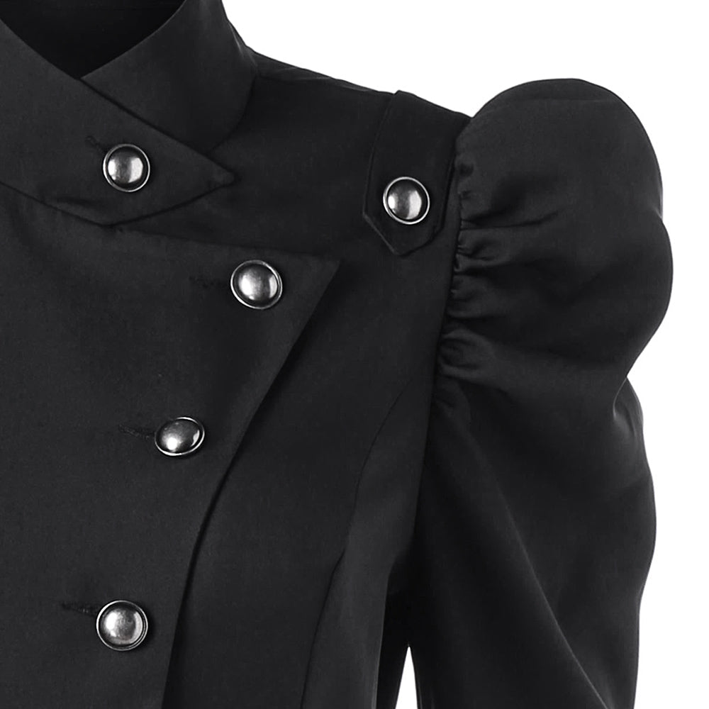 Selina - Stijlvolle Vampier Trenchcoat voor Dames