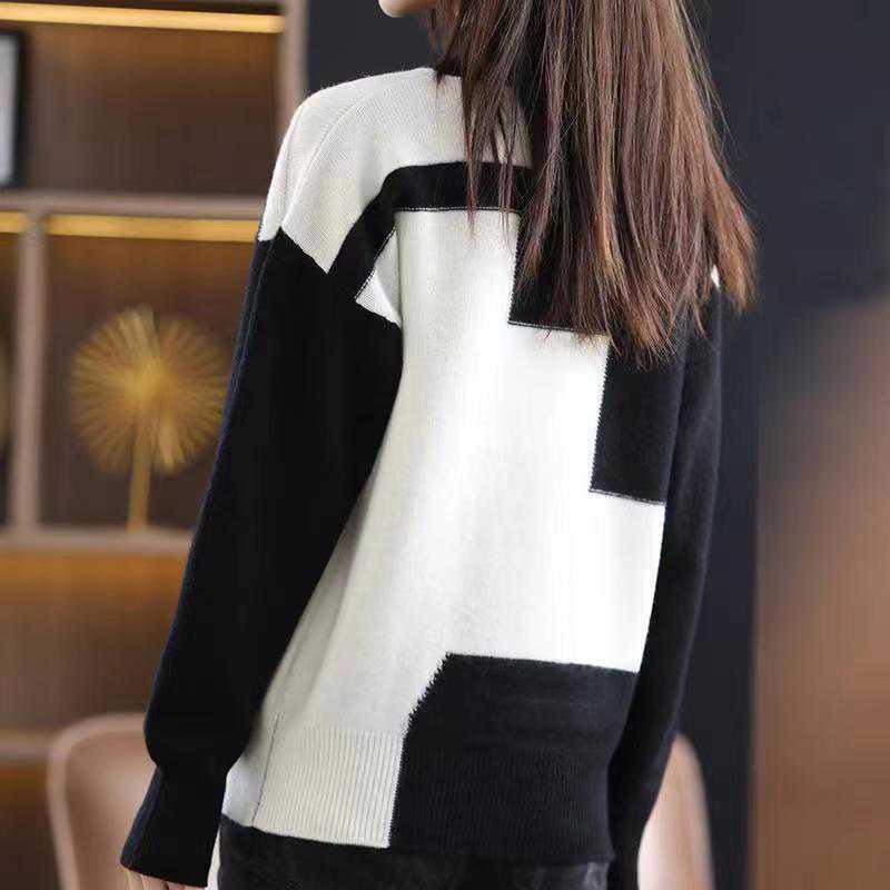 Carolina | Trendy Geruite Pullover voor Dames - Stijlvolle en Comfortabele Trui