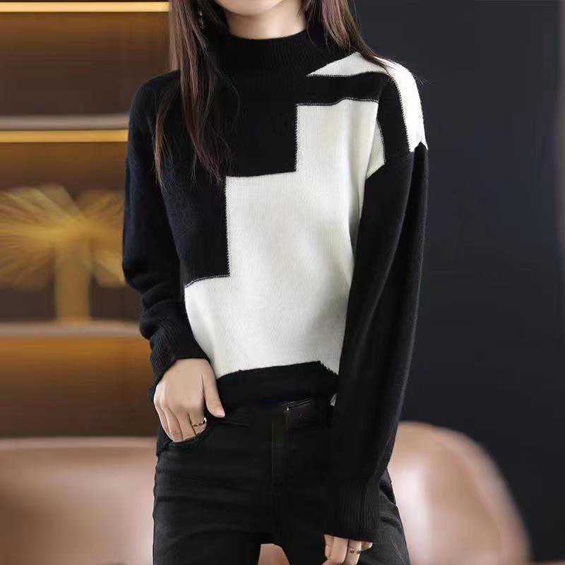 Carolina | Trendy Geruite Pullover voor Dames - Stijlvolle en Comfortabele Trui