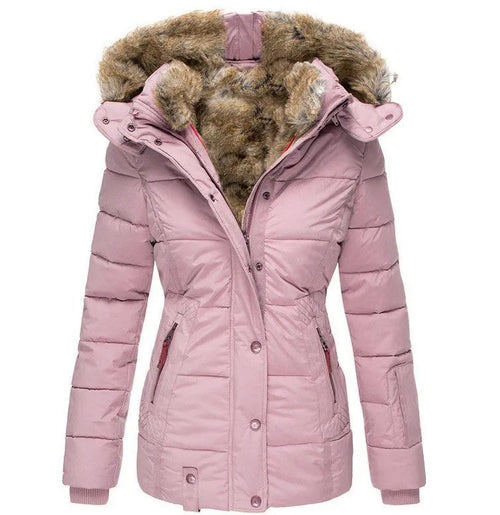 Livia - Warme Waterdichte Winterjas met Voering en Capuchon voor Dames