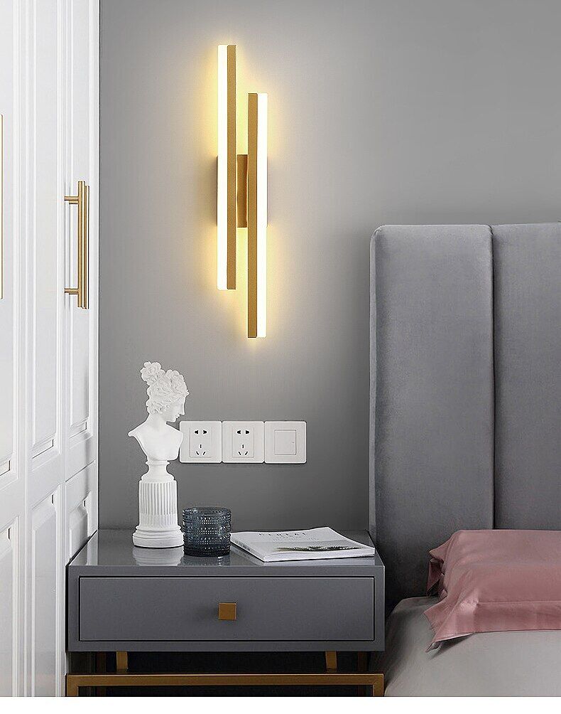 LinearGlow - Moderne LED Wandlamp met Lange Lichtstrepen | Stijlvolle Verlichting voor Woonkamer en Hal
