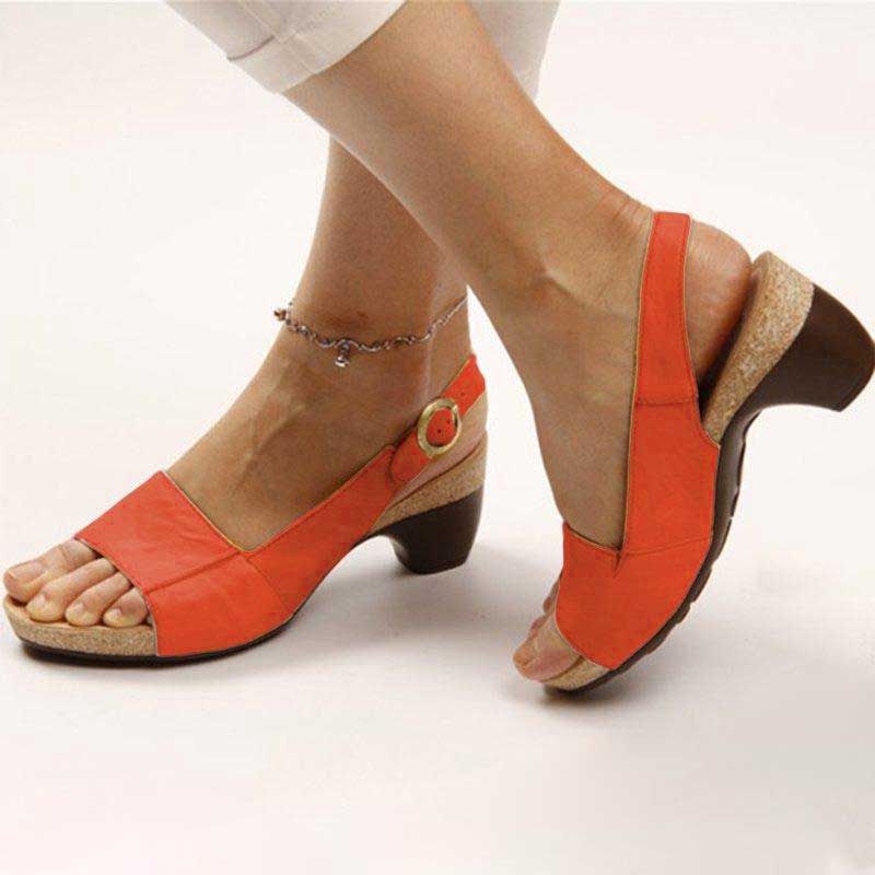 Juliana - Orthopedische Sandalen met Hak - Comfort en Stijl in Één