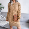 Clara - Comfortabele Midi Jurk-Trui Combinatie voor Dames