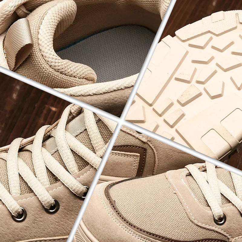 LuxiFit - Gevoerde Luxe Trainers van Suède Unisex