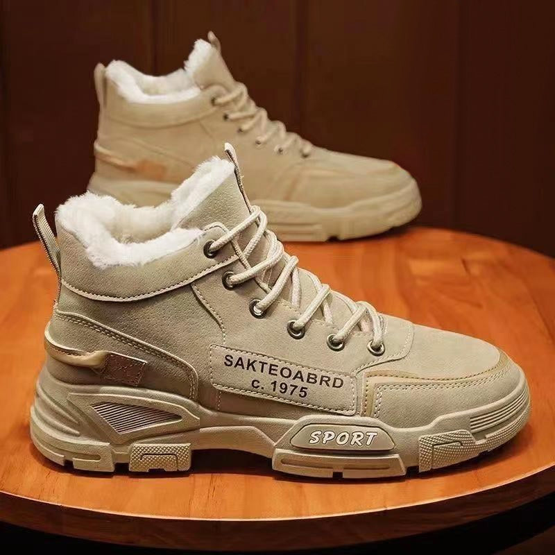LuxiFit - Gevoerde Luxe Trainers van Suède Unisex