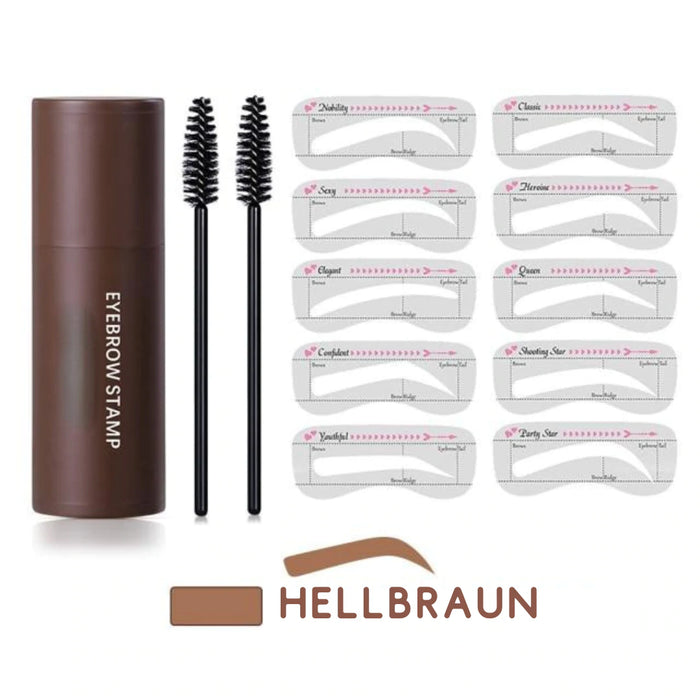 BeautyStamps | Oogwenk Stempelkit - Perfecte Wenkbrauwen in Enkele Seconden
