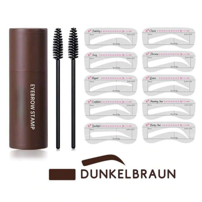BeautyStamps | Oogwenk Stempelkit - Perfecte Wenkbrauwen in Enkele Seconden