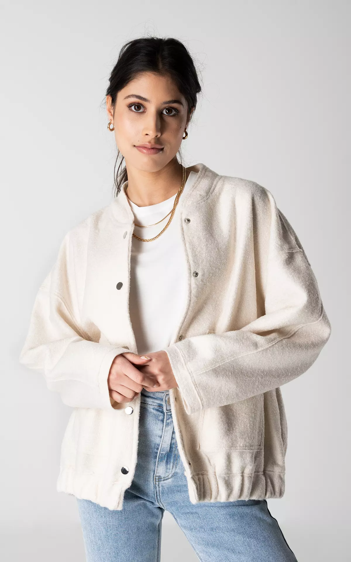 Lena - Ruimvallende Luxe Bomberjack voor Dames – Bestseller Herfstjas 2023