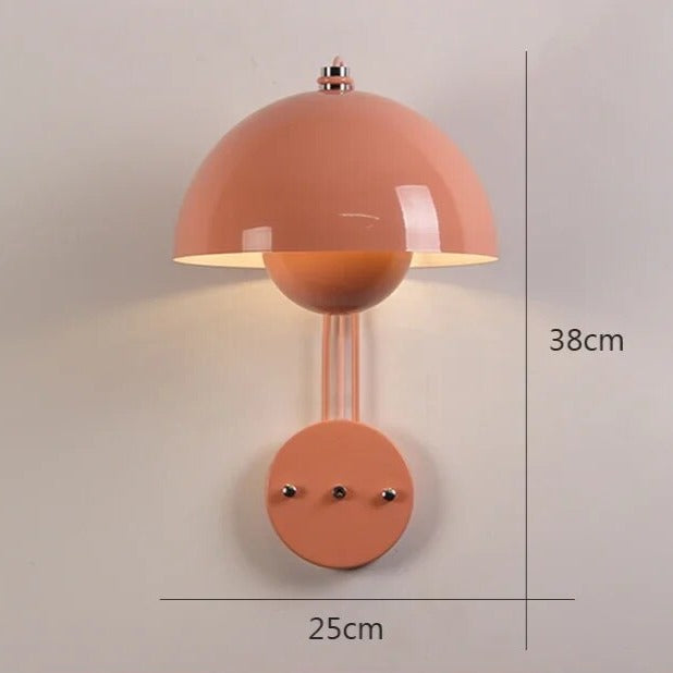 DreamGlow - Wandlamp met Paddenstoel Design voor Kinderkamers