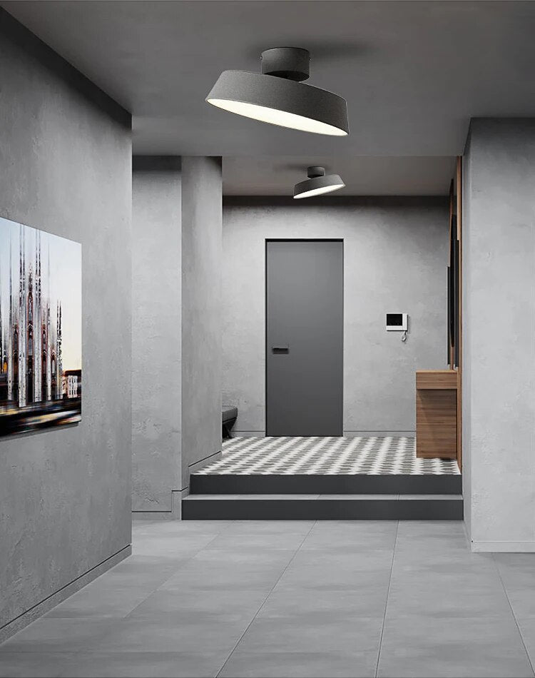 SpinLight Draaibare LED Plafondlamp - Verstelbare Moderne Verlichting voor Woonkamer en Slaapkamer