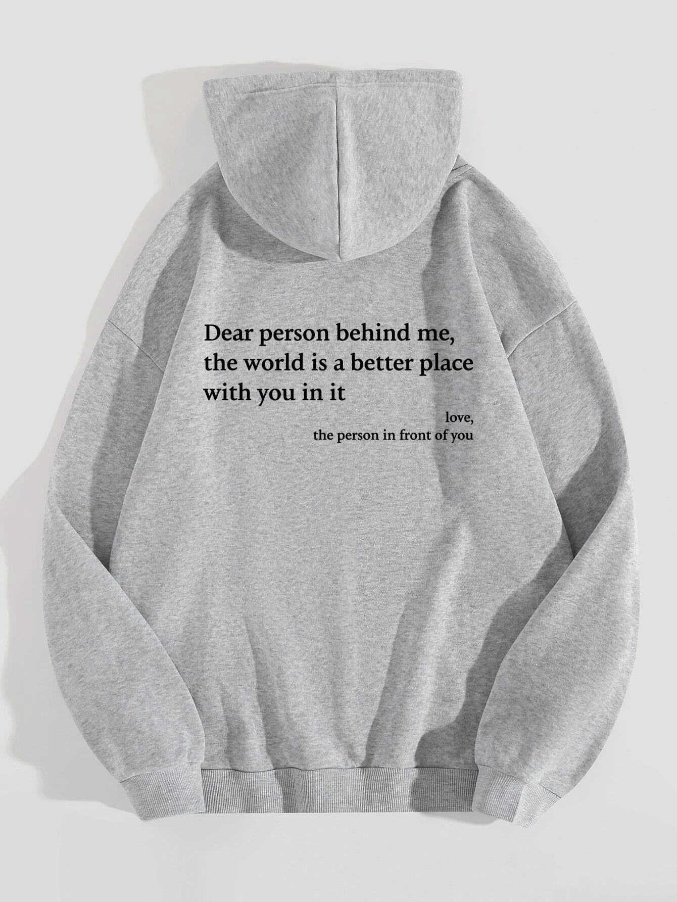 BellaFit - "Jij bent genoeg" Comfortabele Kapuzenpulli