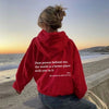 BellaFit - "Jij bent genoeg" Comfortabele Kapuzenpulli