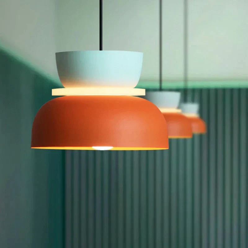 ScandiGlow Moderne Hanglamp - Scandinavische Hanglamp in Macaron Stijl voor Woonkamer en Eetkamer