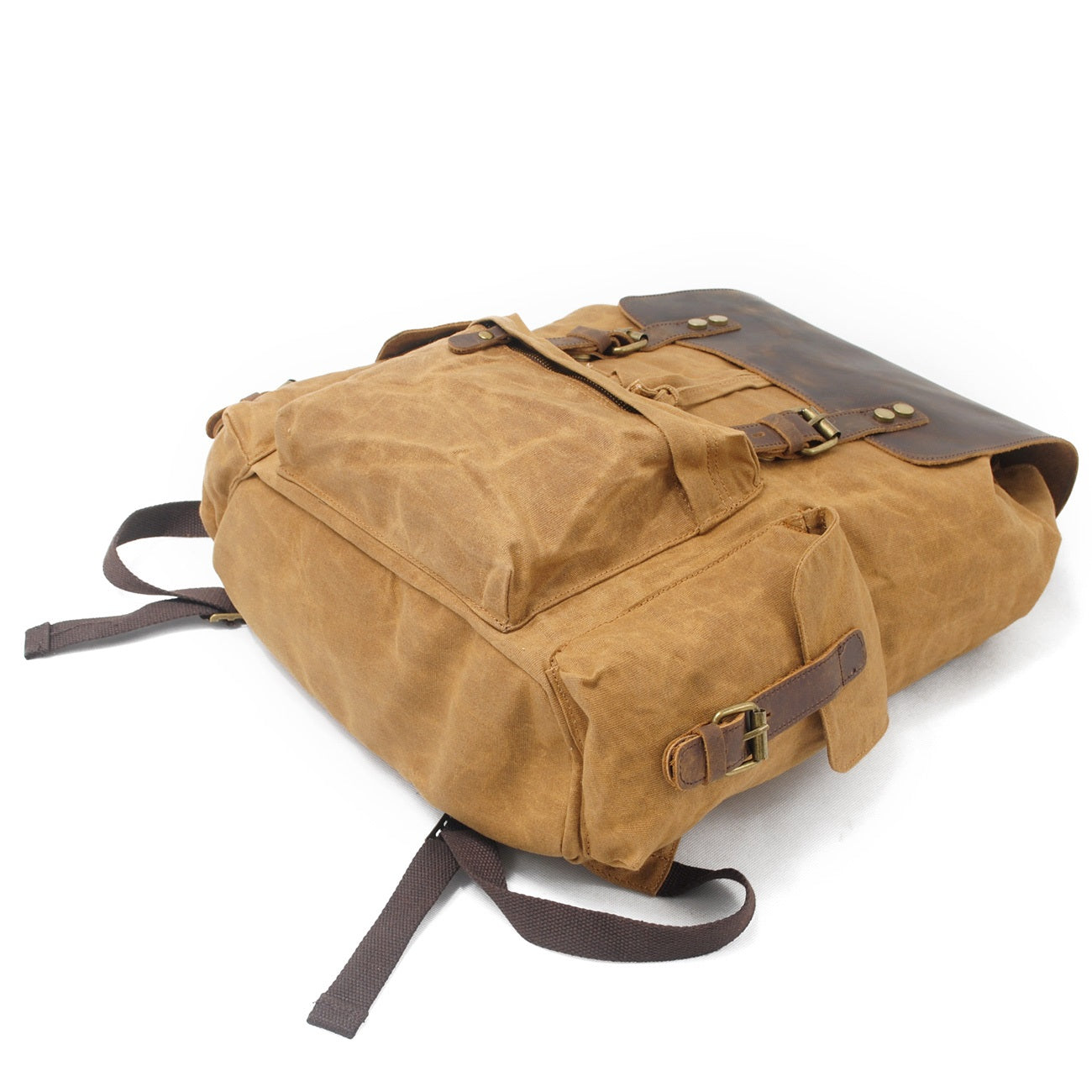 Waxed Canvas Rugzak | BalticTrail – Duurzaam en Stijlvol voor Avontuurlijke Reizigers