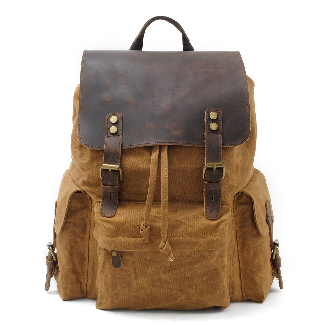 Waxed Canvas Rugzak | BalticTrail – Duurzaam en Stijlvol voor Avontuurlijke Reizigers