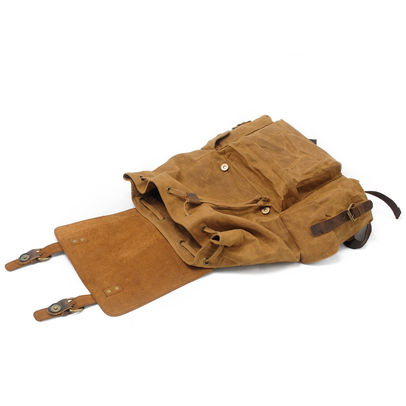 Waxed Canvas Rugzak | BalticTrail – Duurzaam en Stijlvol voor Avontuurlijke Reizigers