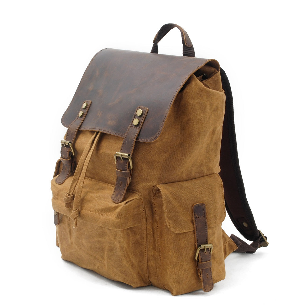 Waxed Canvas Rugzak | BalticTrail – Duurzaam en Stijlvol voor Avontuurlijke Reizigers