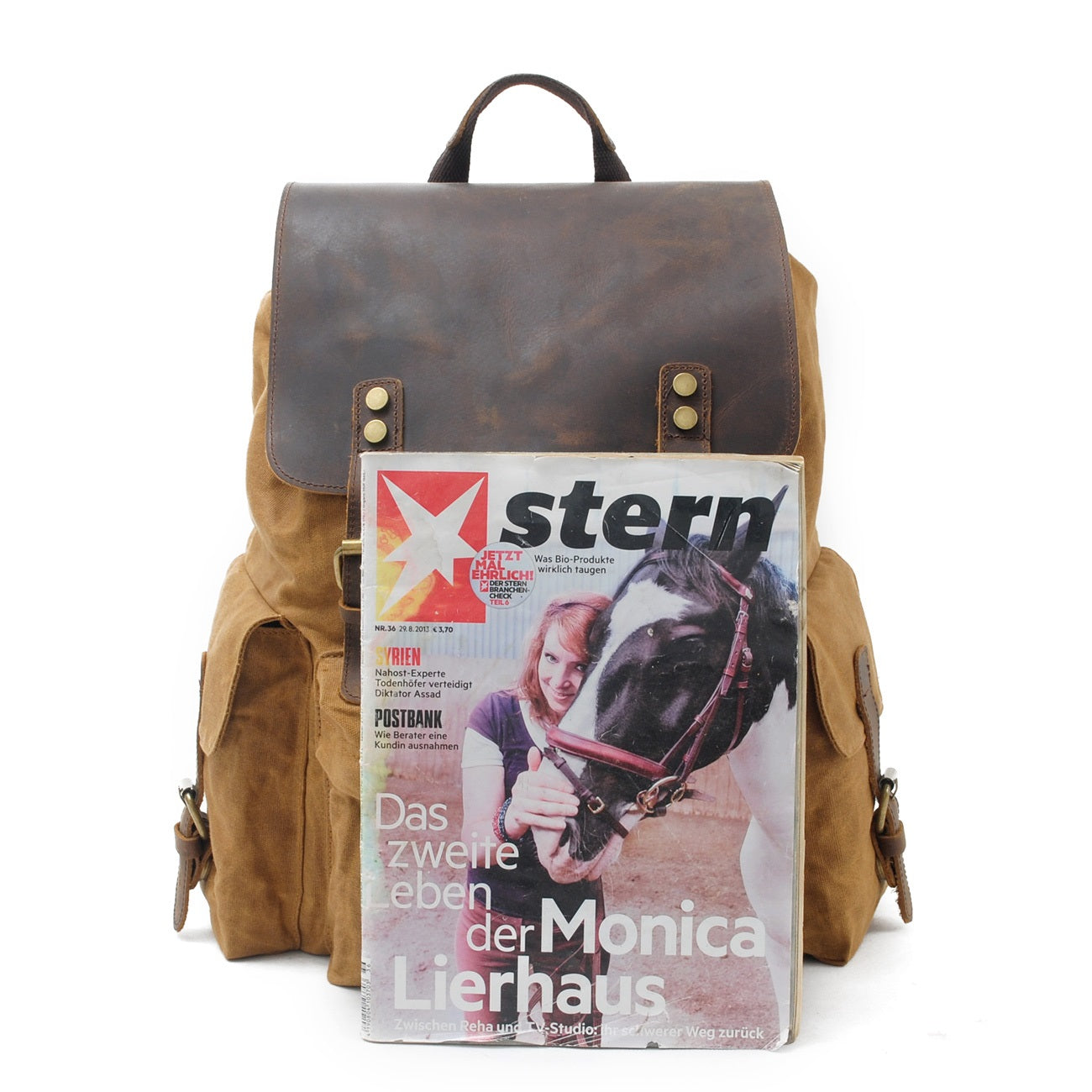 Waxed Canvas Rugzak | BalticTrail – Duurzaam en Stijlvol voor Avontuurlijke Reizigers