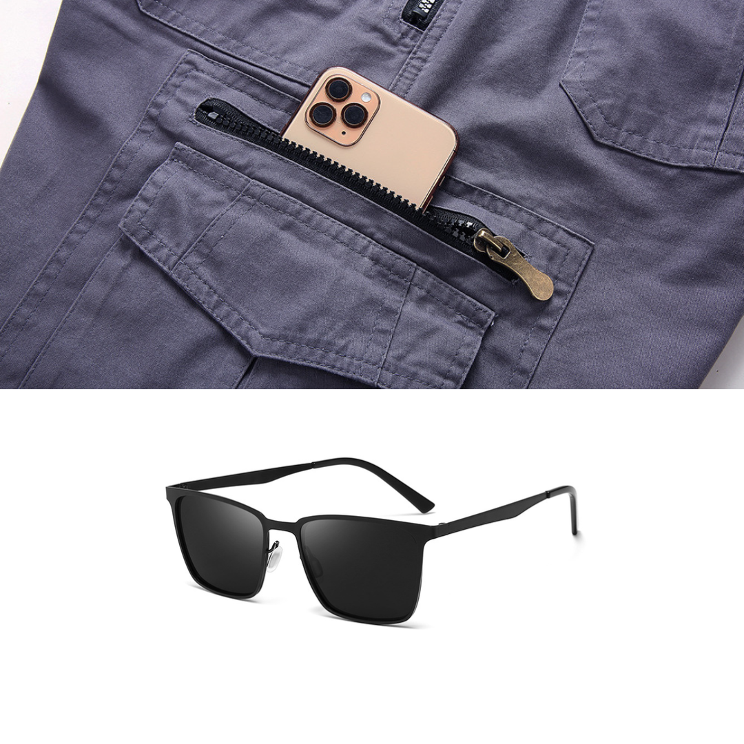 Hunter's Cargo Shorts - Stoere Korte Broek voor Avontuurlijke Mannen